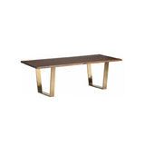 Nuevo Versaille Dining Table - Gold