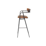 Gianni Bar Stool - Leather