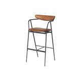 Gianni Bar Stool - Leather