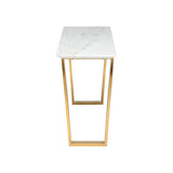 Nuevo Catrine Console Table - Gold