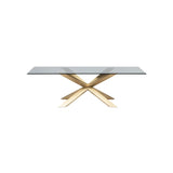 Nuevo Couture Dining Table - Gold