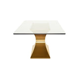 Nuevo Praetorian Glass Dining Table