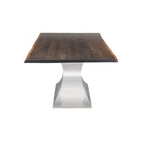 Nuevo Praetorian Wood Top Dining Table 96"