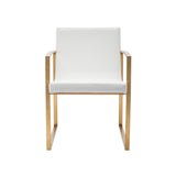 Nuevo Clara Dining Chair - Gold