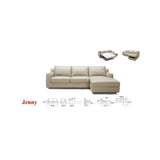 J&M Furniture Jenny Sectional Sleeper - Sofa Bed