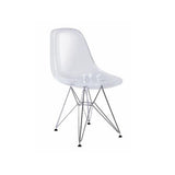 Mod Made Paris Tower Acrylic Side Chair - set of 2