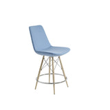 Mobili Modern Counter Electra Stool - Dowel Base