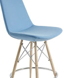 Mobili Modern Bar  Electra Stool - Dowel Base