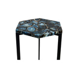 Moe's Hexagon Agate Accent Table