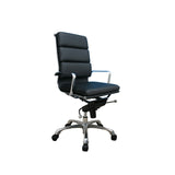 J&M Furniture Plush High  Back Office Chair