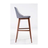 B&T Rift Bar Stool - Wood