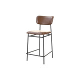 Moe's Sailor Counter Stool - Leather