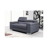 Soho Leather Loveseat