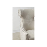 TOV Gramercy Linen Wing Chair