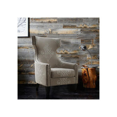 TOV Gramercy Linen Wing Chair