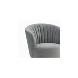 Liana  Velvet Swivel Stool