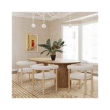 Brandy  Oval Dining Table