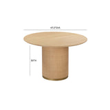 Akiba 49" Round Dining Table