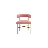 TOV Kim  Velvet Chair