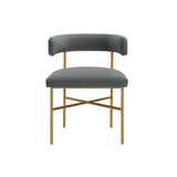 TOV Kim  Velvet Chair