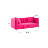 TOV Bea Velvet Loveseat