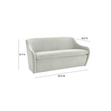 Cellia  Velvet Loveseat