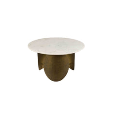 Indio White Marble Cocktail Table