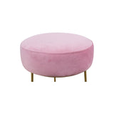 TOV Nina Velvet Ottoman