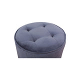 TOV Luna Velvet Ottoman