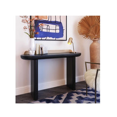 Braden Black Desk - Console Table