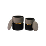 Gigi  Storage Ottomans - Set of 2