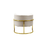 TOV Magnolia  Chair - Gold Base