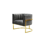 TOV Magnolia  Chair - Gold Base