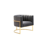 TOV Magnolia  Chair - Gold Base