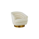 Canyon Velvet Swivel Chair