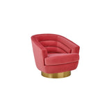 Canyon Velvet Swivel Chair