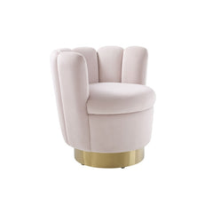 Yad  Velvet Swivel Chair