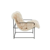 Kimi Natural Genuine Sheepskin Chair