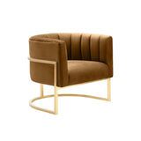 TOV Magnolia  Chair - Gold Base