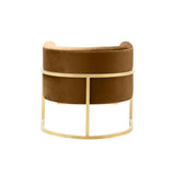 TOV Magnolia  Chair - Gold Base