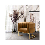 TOV Magnolia  Chair - Gold Base