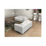 Vanity  Leather Sofa