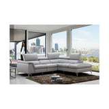 J&M Furniture Viola Premium Leather Sectional