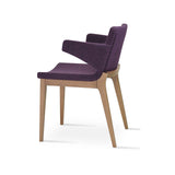 Sohoconcept Nevada Arm Wood Dining Chair