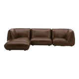 Moe's Zeppelin Lounge  Sectional - Leather