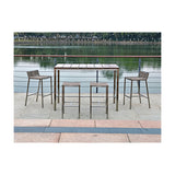 Stone Outdoor Bar Table