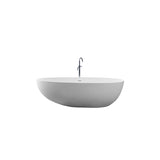 Control Brand Pebble True Solid Surface Soaking Tub