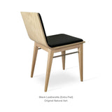 Sohoconcept Corona Wood Dining Chair - with Pad