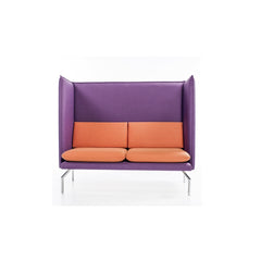 B&T Cube Loveseat - High Back