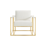 TOV Baxter Chair - Gold Base